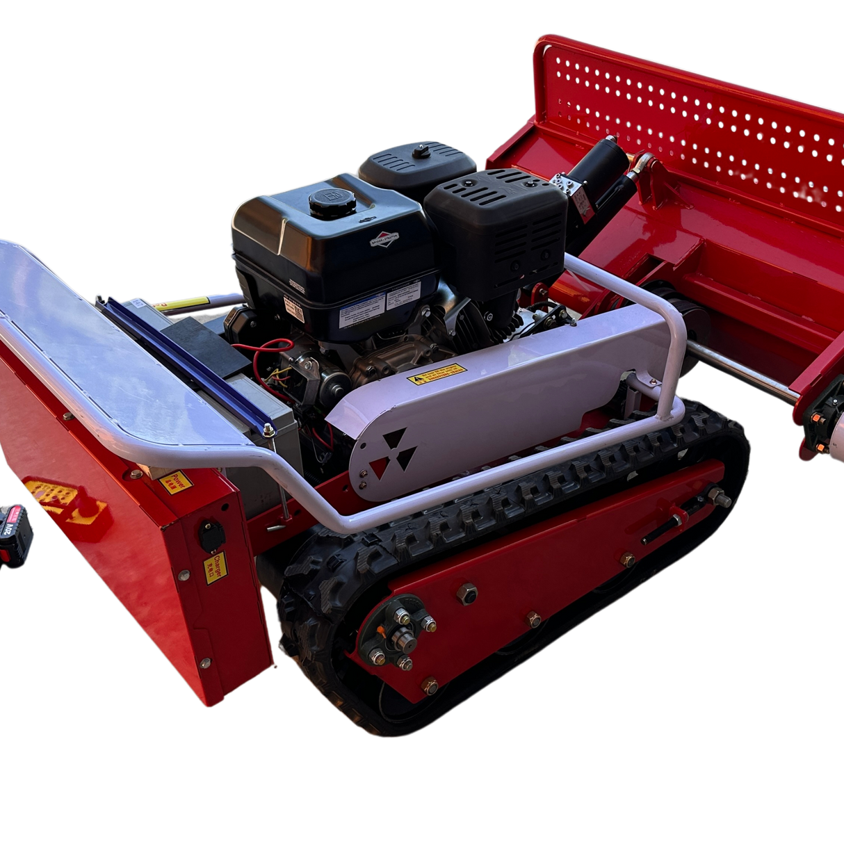 Tondeuse Débroussailleuse à Chenilles Télécommandée Hybride – ROKAVADOR