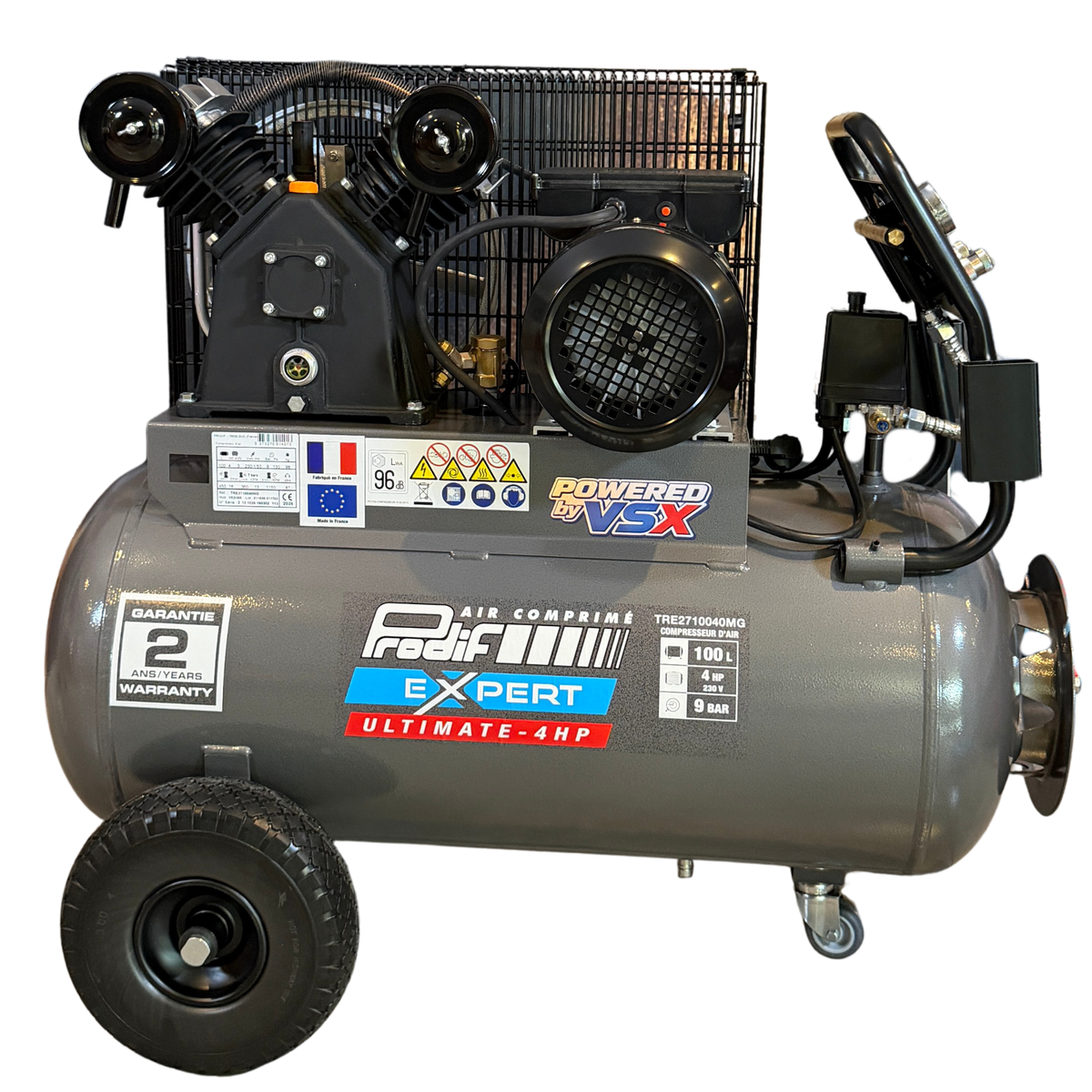Kompressor 100 Liter 4CV Ultimate PRODIF – Einphasig / Prodif