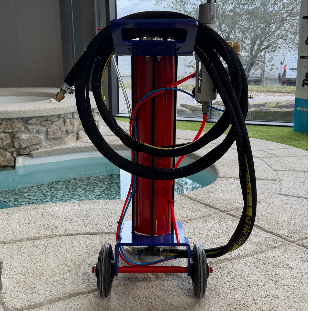 40 Liter VSX Air-Gum Sandstrahler