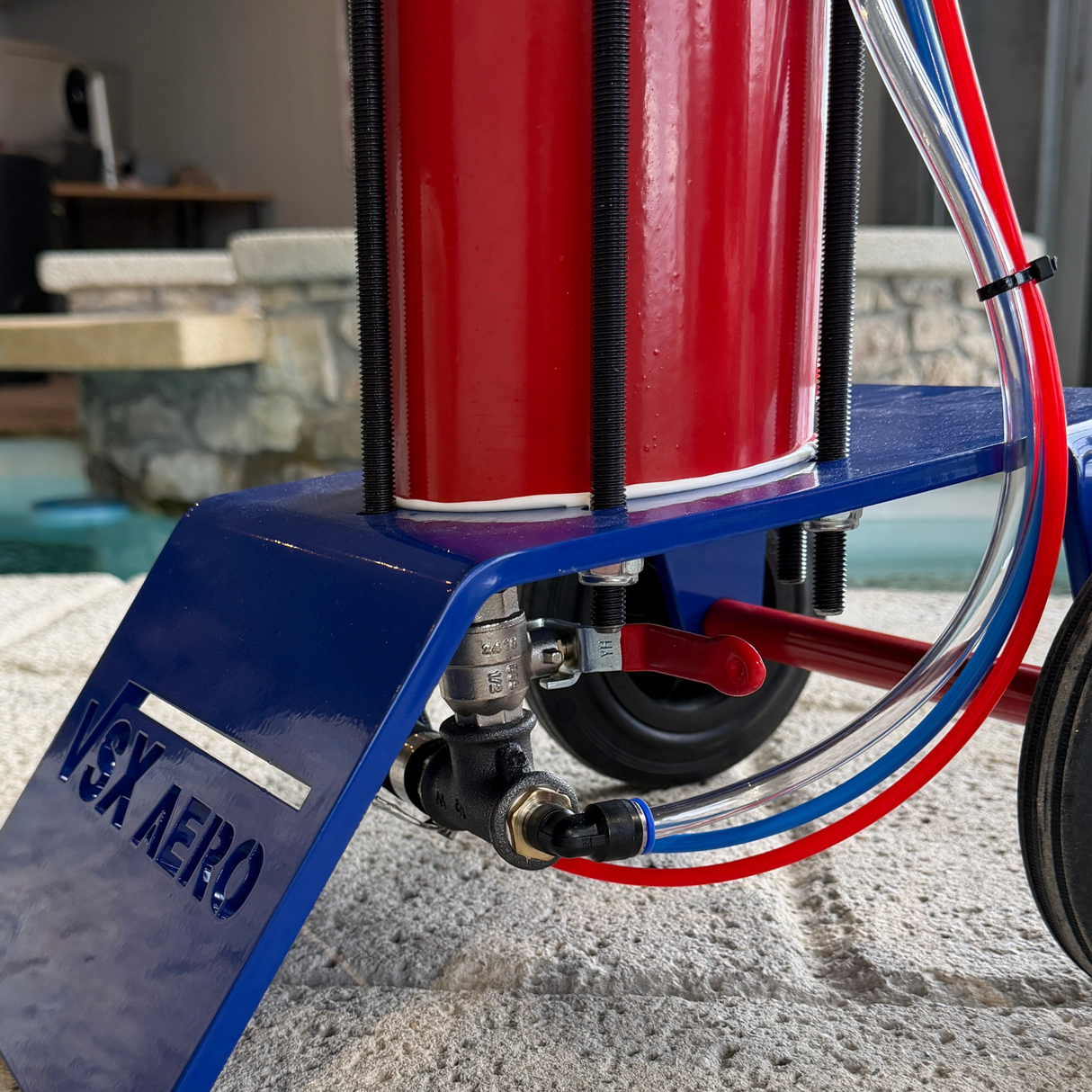 40 Liter VSX Air-Gum Sandstrahler