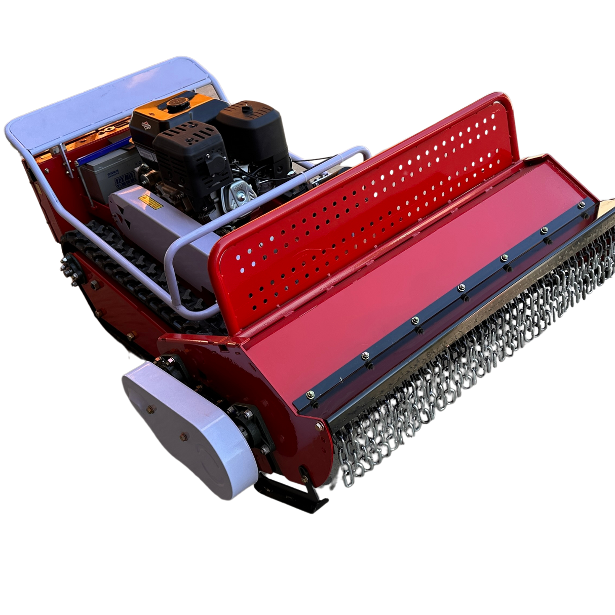 Tondeuse Débroussailleuse à Chenilles Télécommandée Hybride – ROKAVADOR