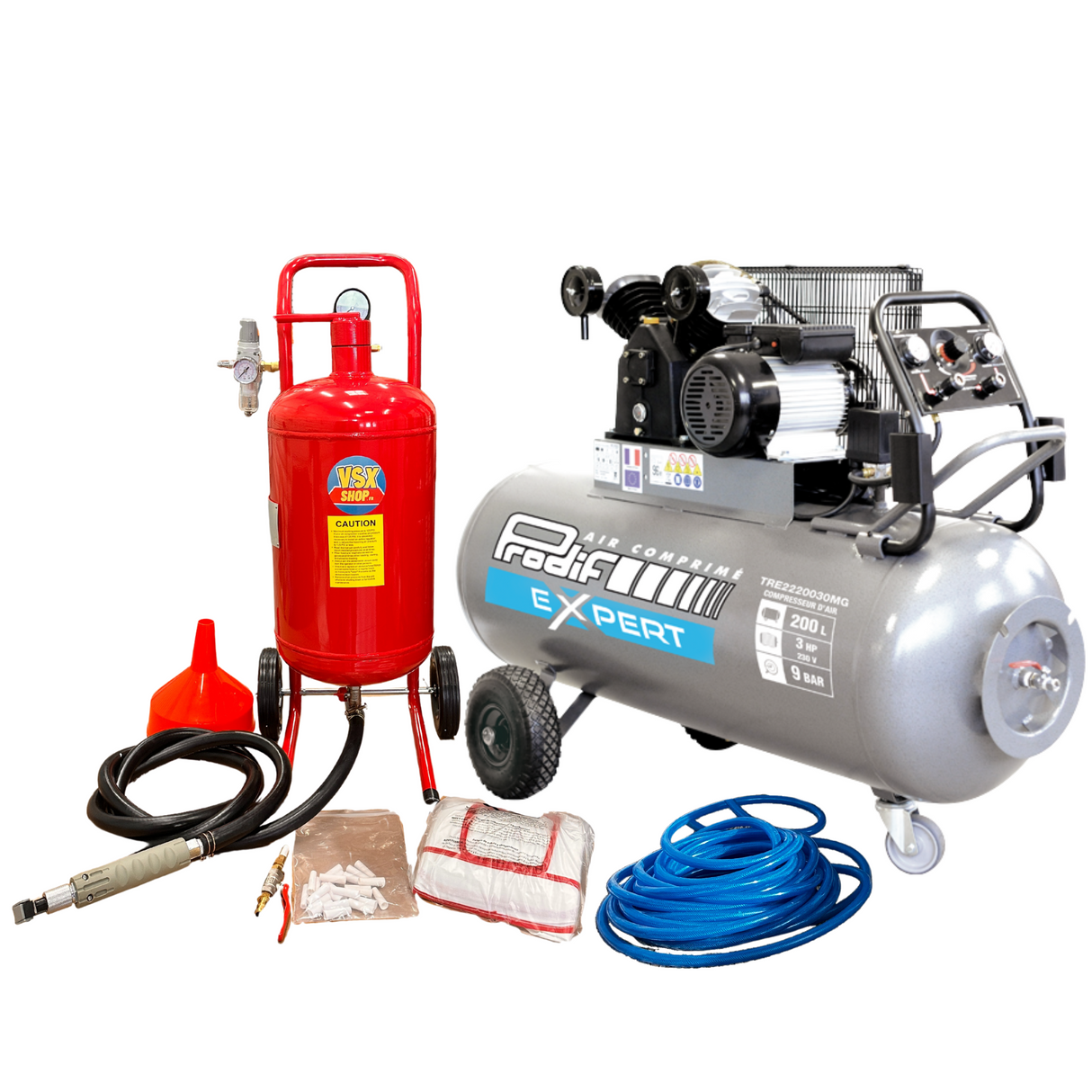 PACK AÉROGOMMAGE 20 Litres