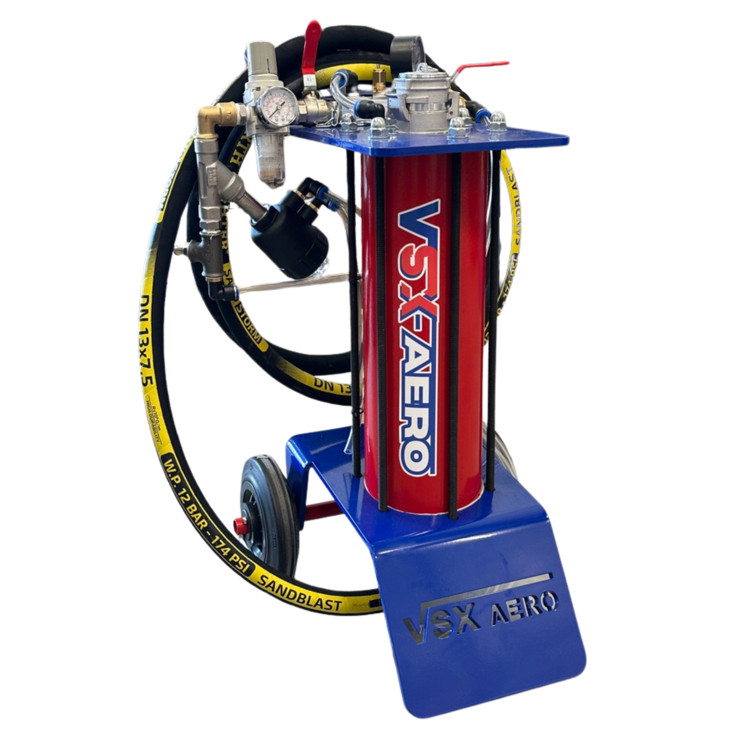 Chorro de arena VSX Air-Gum de 40 litros