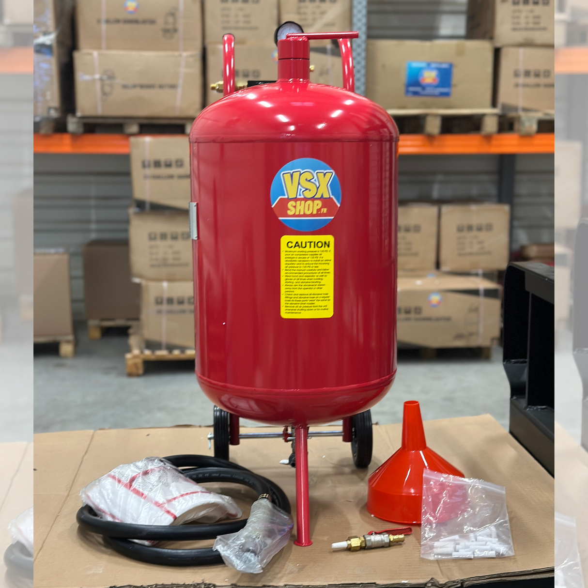 Sableuse aérogommeuse 75 Litres VSX