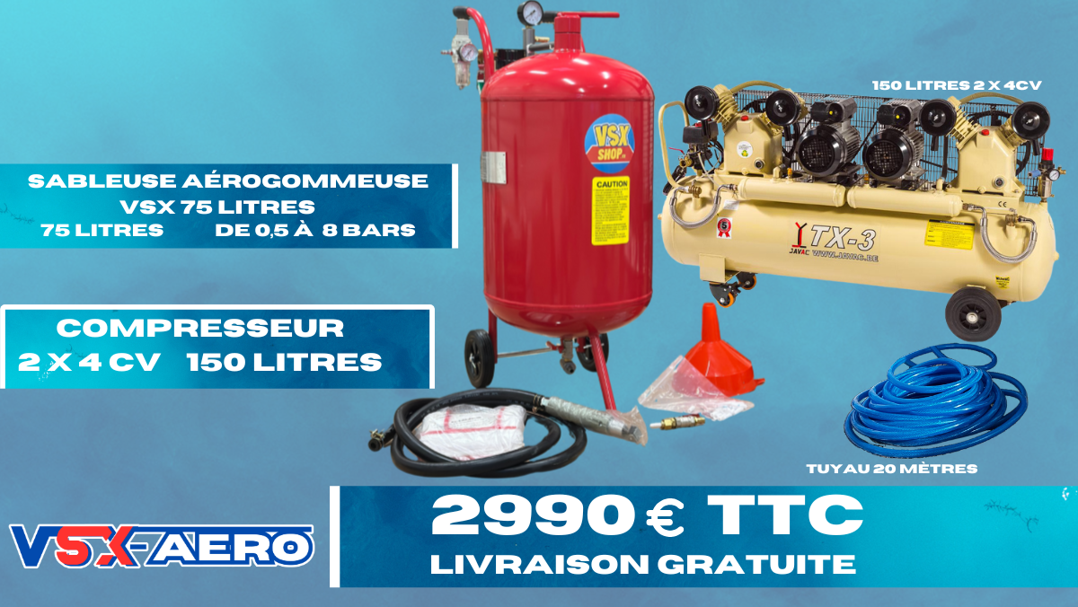 PACK AERÓGRAFO 75 Litros Expert