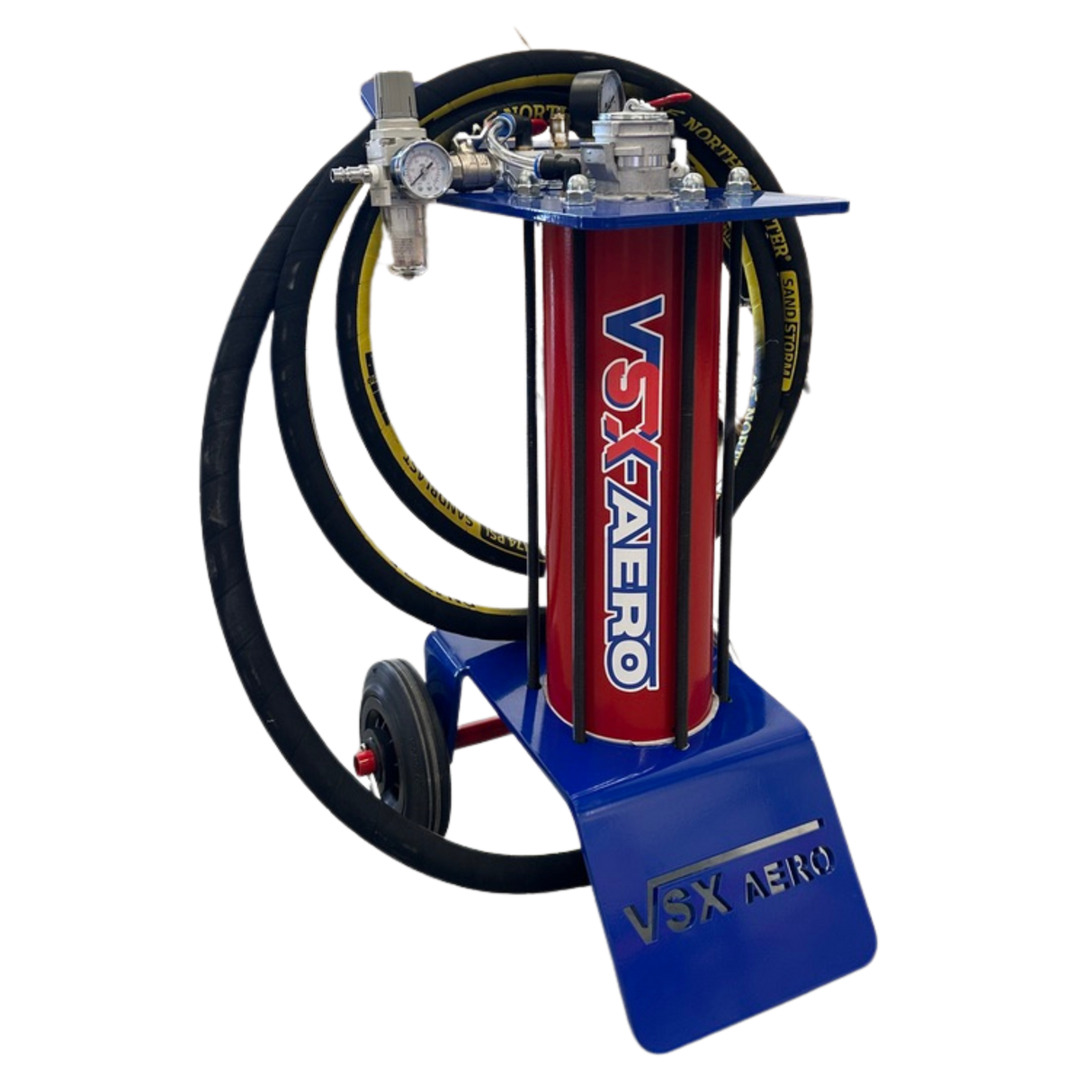 Chorro de arena VSX Air-Gum de 40 litros