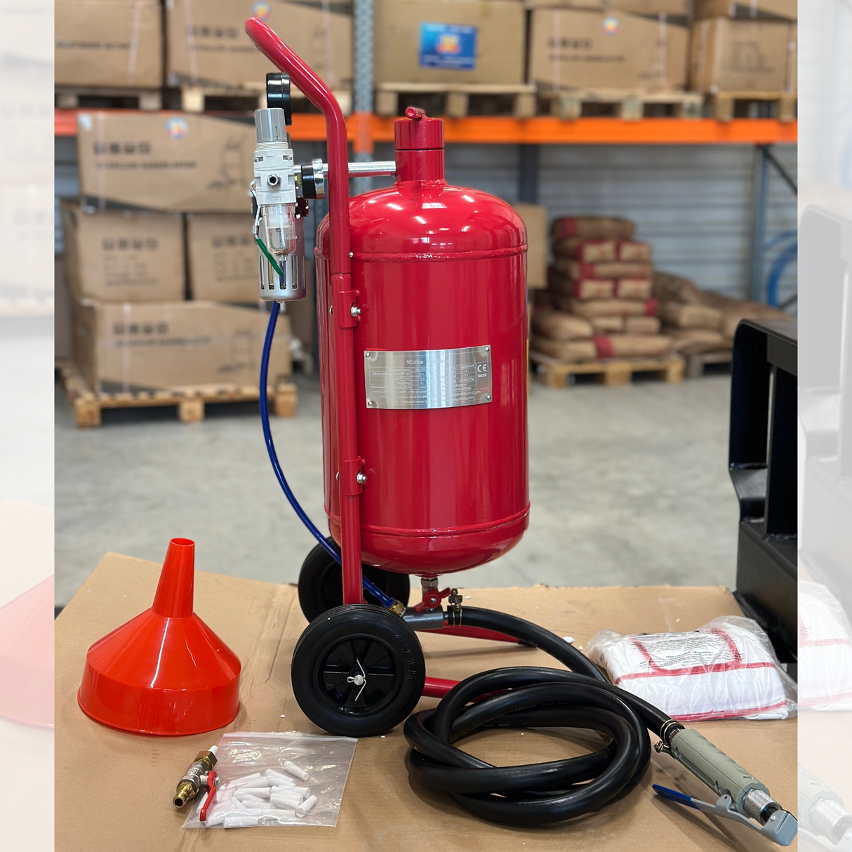 Sableuse aérogommeuse 20 Litres VSX