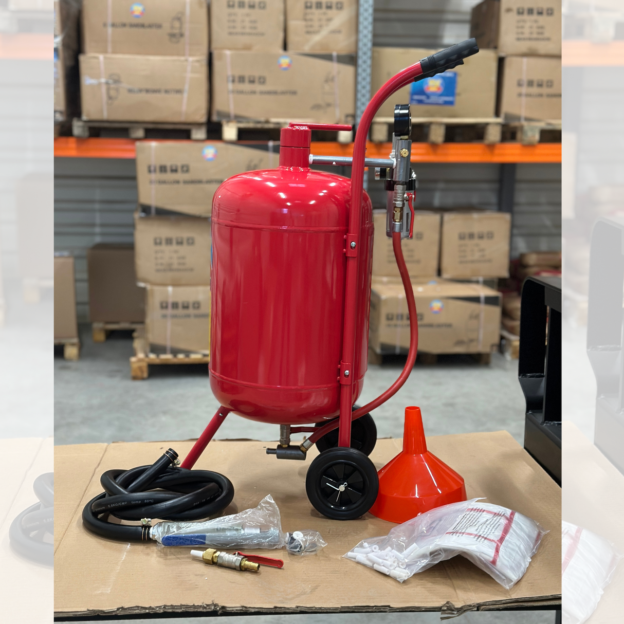 Sableuse aérogommeuse 40 Litres VSX