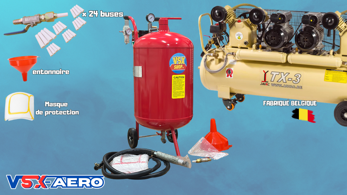 PACK AERÓGRAFO 75 Litros Expert