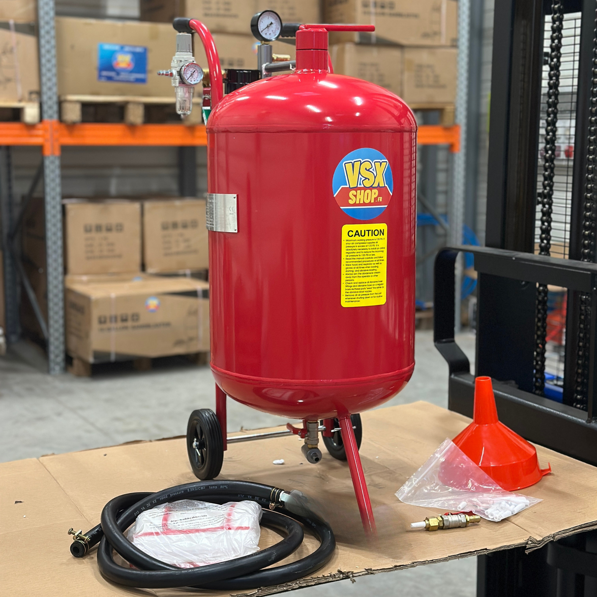 Sabbiatrice VSX Air-Gum da 75 litri