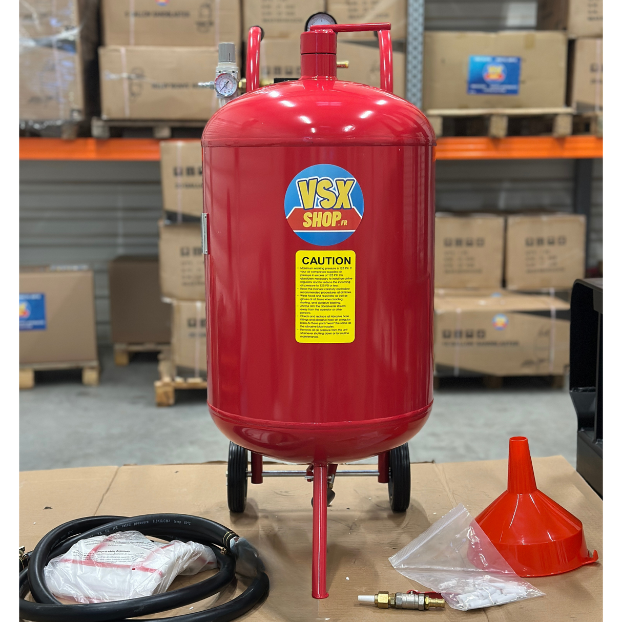 Sabbiatrice VSX Air-Gum da 75 litri