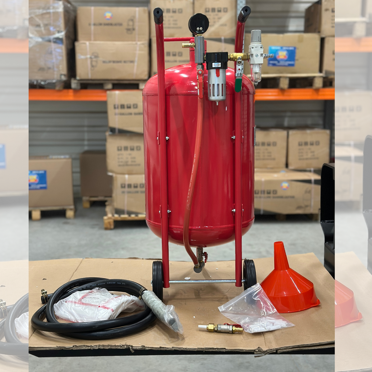 Sableuse aérogommeuse 75 Litres VSX