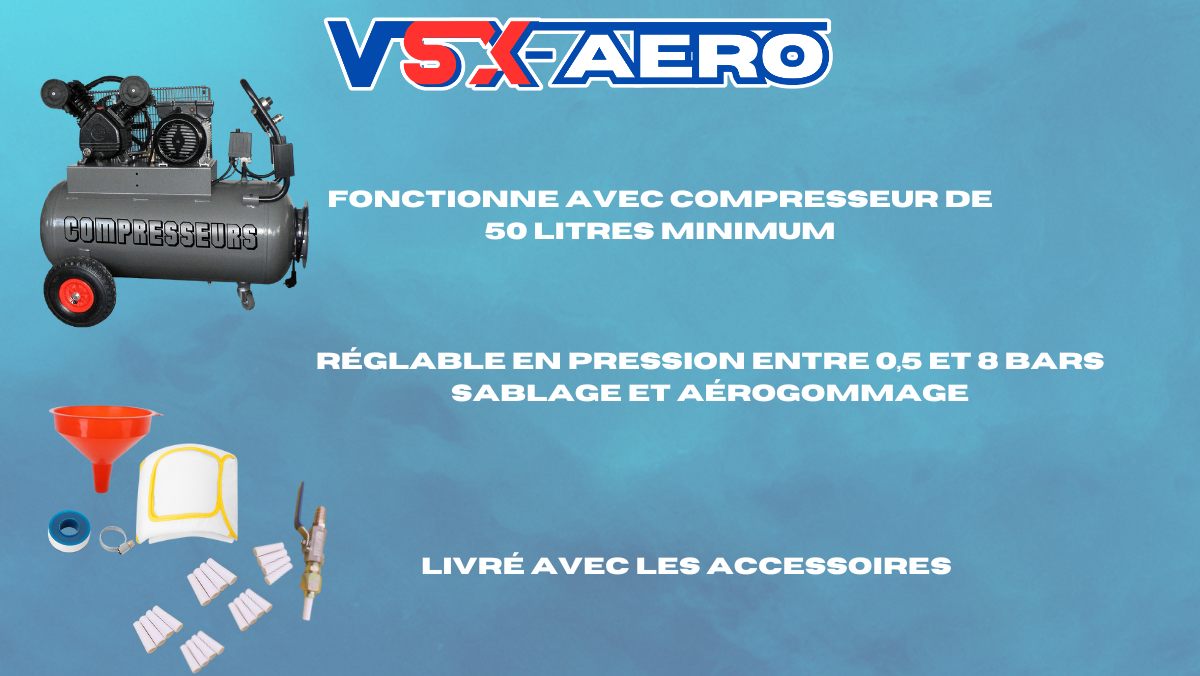 PACK AÉROGOMMAGE 40 Litres