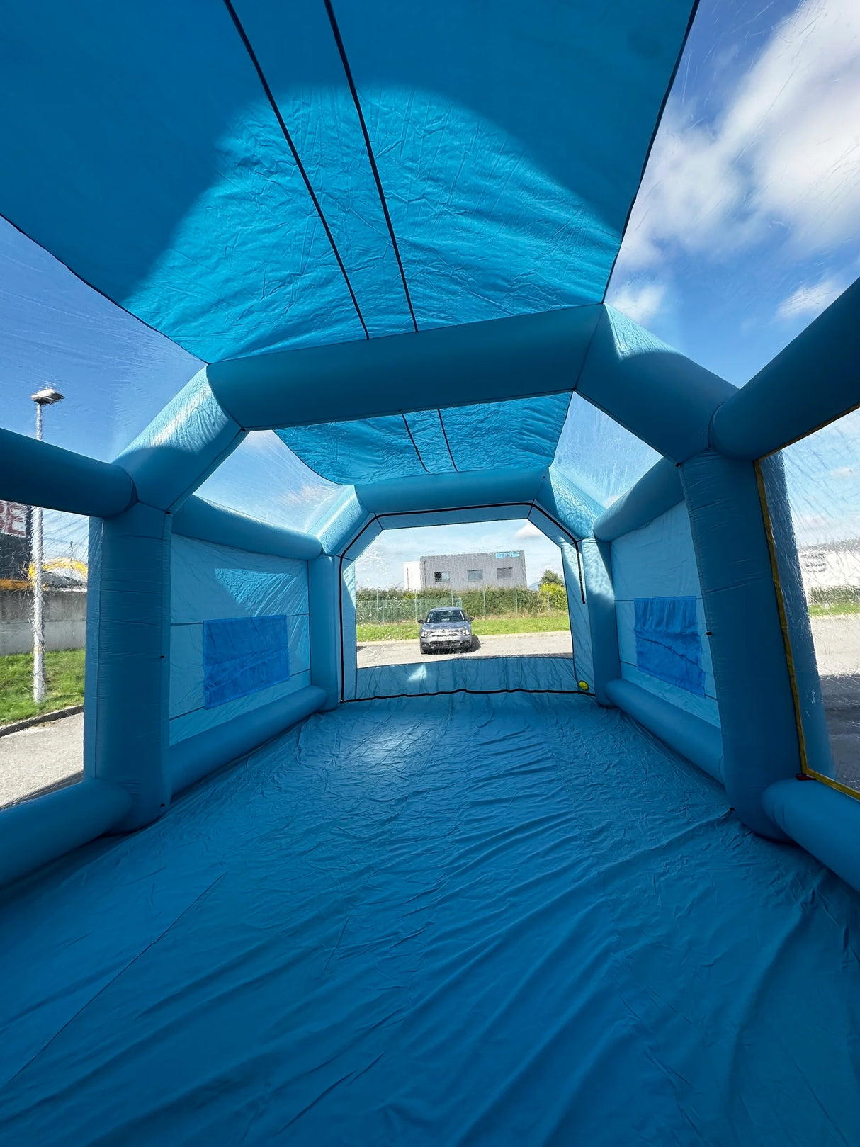 Cabine de peinture gonflable 5.5 Largeur x 9m Longueur x 3.6 Hauteur