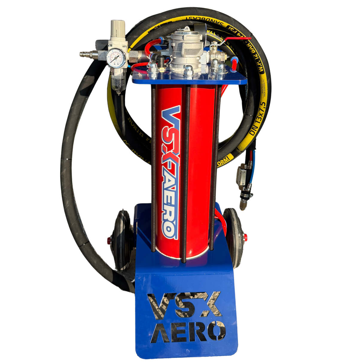Chorro de arena VSX Air-Gum de 40 litros