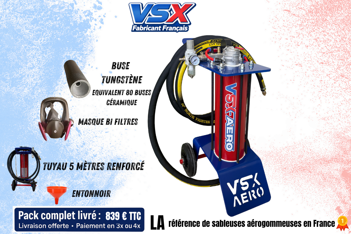 Sabbiatrice VSX Aero 8 Air-Gum