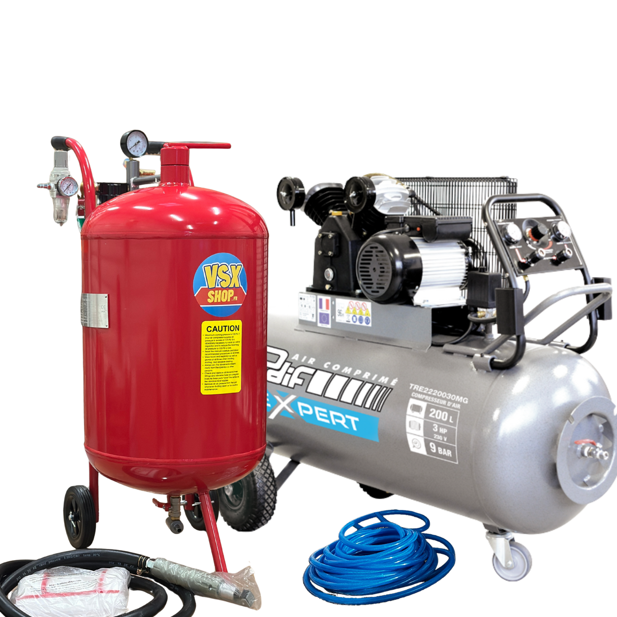 PACK AÉROGOMMAGE 75 Litres