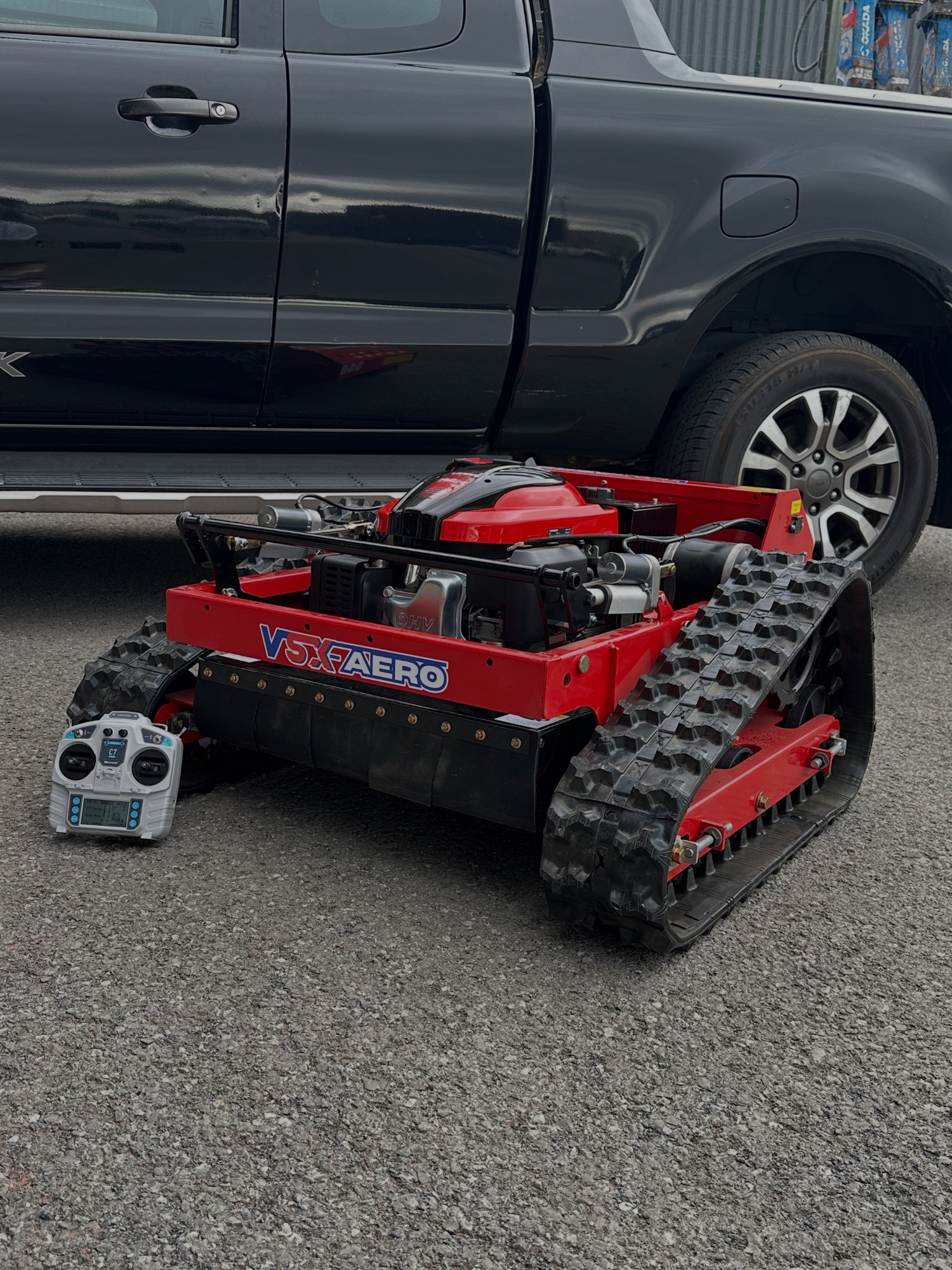 Tondeuse à Chenilles Télécommandée Hybride – ROKAYODA