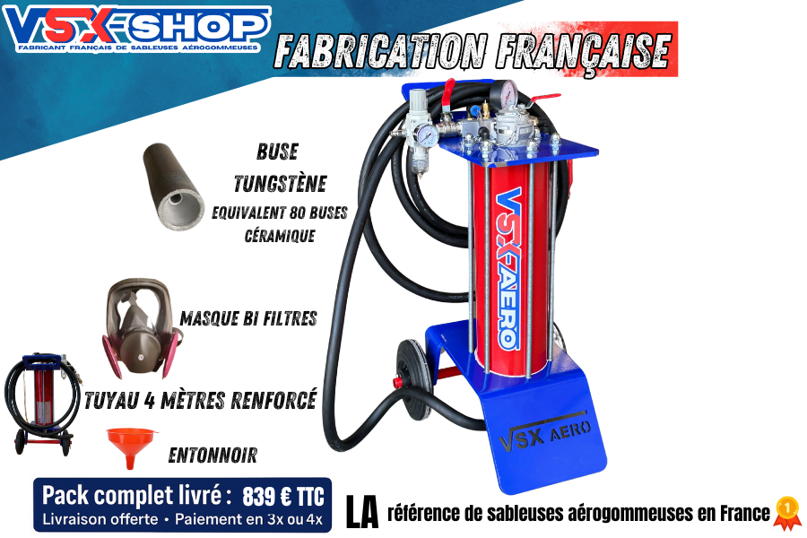 Sableuse aérogommeuse VSX Aéro 8 Automatique