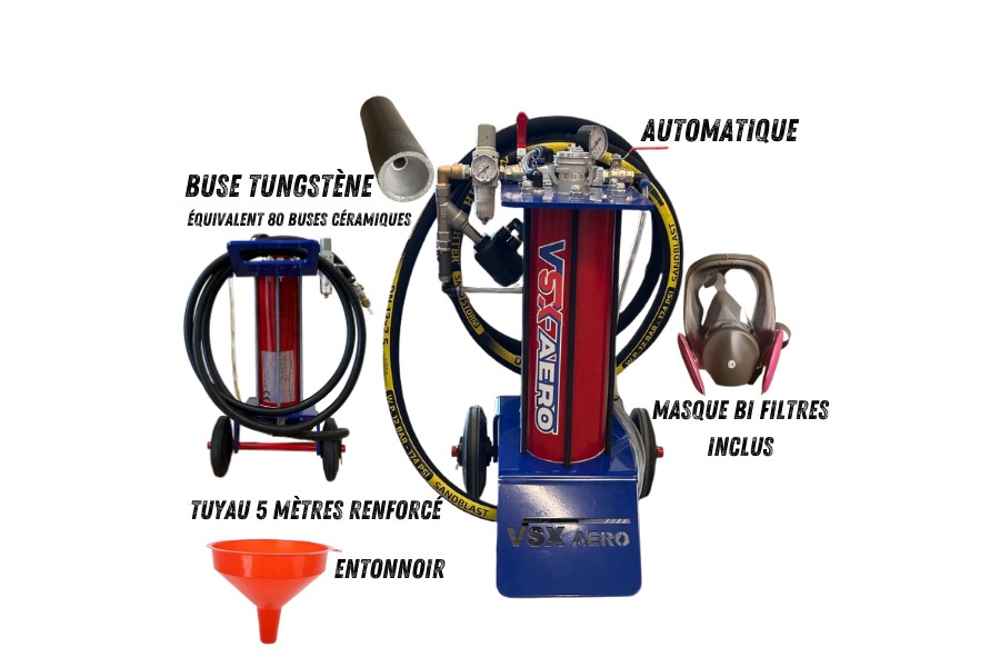 Sabbiatrice VSX Aero 8 Air-Gum