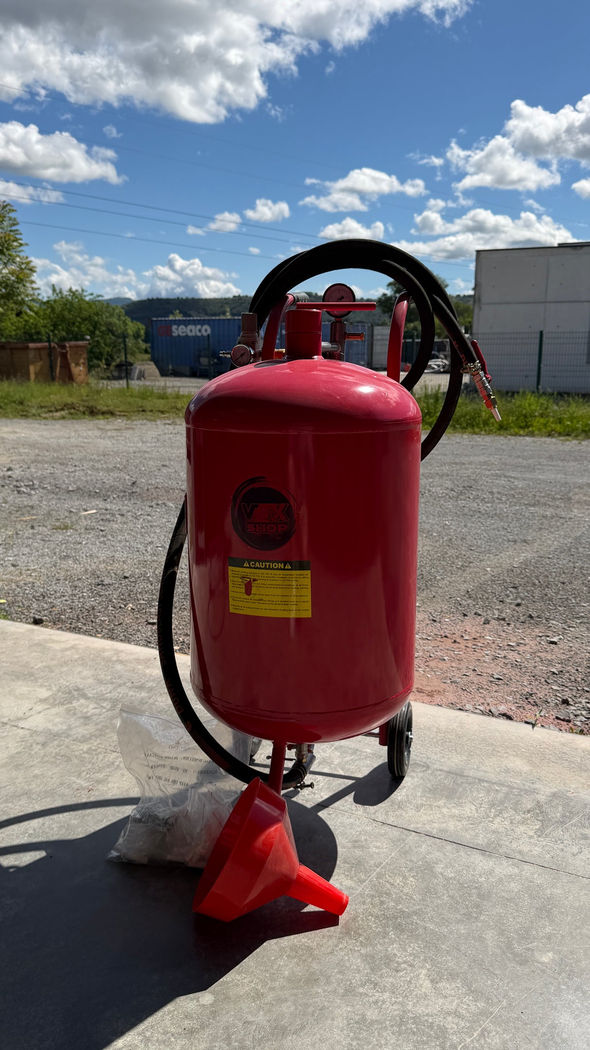 VSX Sableuse Aérogommeuse 75 LItres Seconde Life