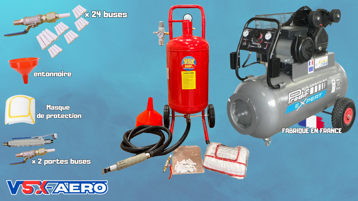 PACK AÉROGOMMAGE 20 Litres