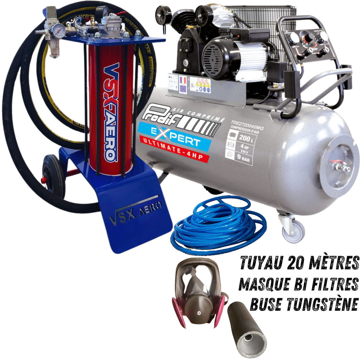 Sabbiatrice VSX Aero 8 Air-Gum