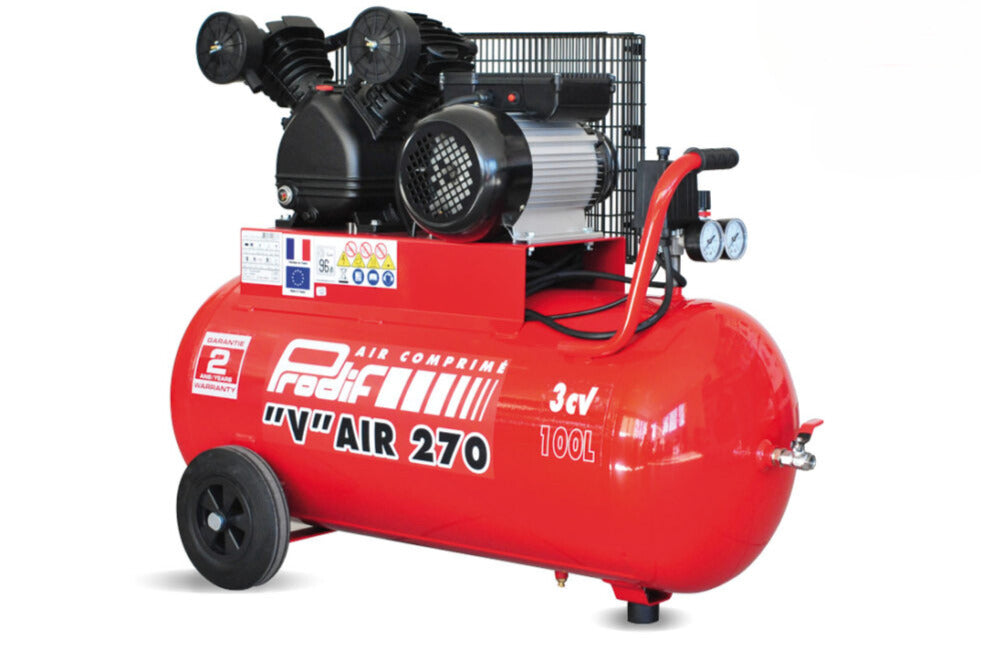Compresseur 100 Litres 3CV Eco — Monophasé / Prodif