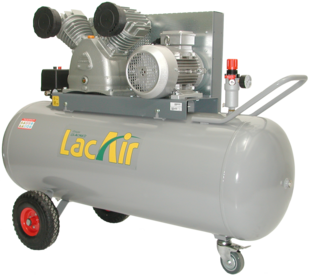 Compresseur 200 litres Lacmé TwinAir 5,5 CV — Triphasé / Prodif