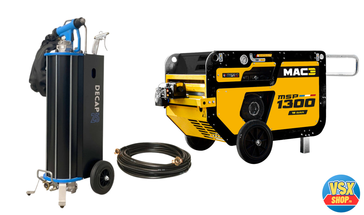 Máquina de chicles de aire Decap 25 - SEDA Pack MAC3 1300