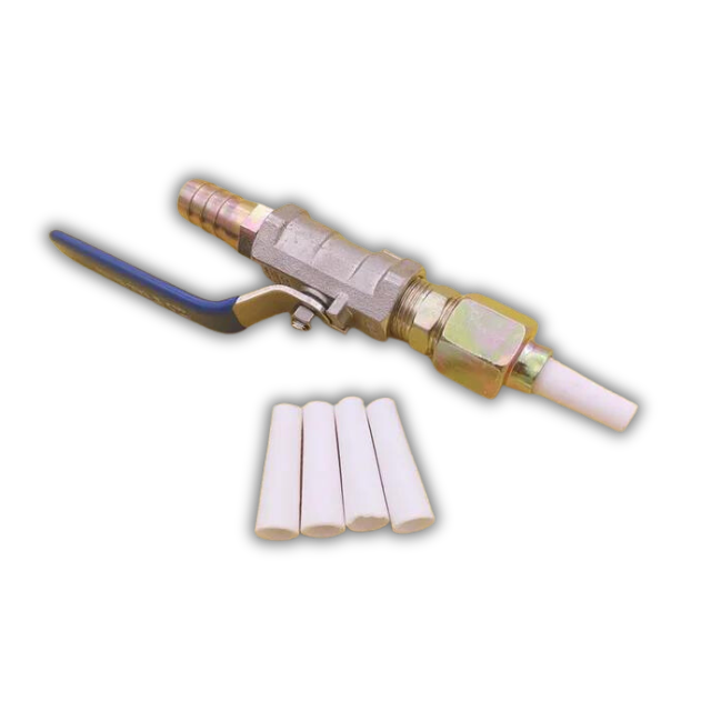 Porte buse bleu avec buses blanches offertes