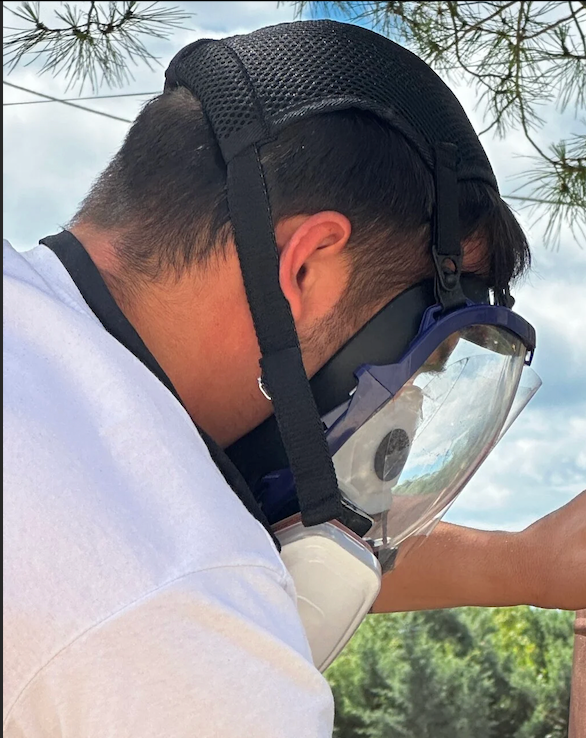MASQUE DE PROTECTION POUR SABLAGE AVEC CASQUE V81090 VERKE SANDBLASTER MASQUE DE PROTECTION POUR SABLAGE AVEC CASQUE V81090 VERKE SANDBLASTER