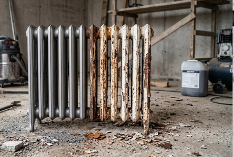 Décaper un radiateur en fonte rouillé ou peint : le guide complet | VSX