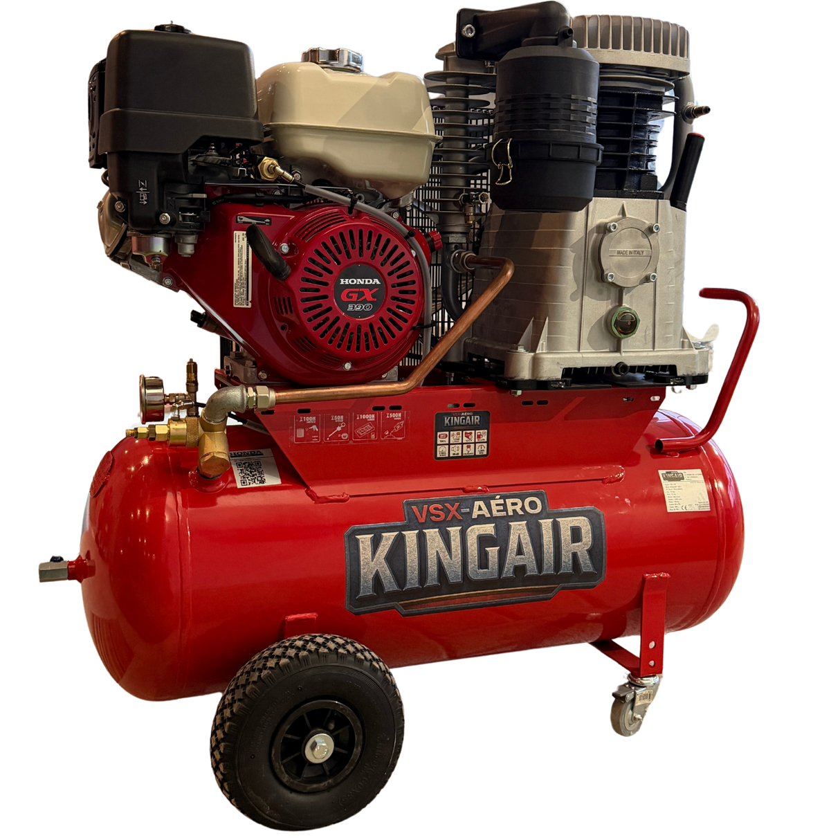 Compresseur KINGAIR 13 CV Thermique 100 Litres