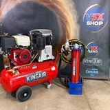 PACCHETTO AEROGRAFO WARRIOR COMPRESSOR