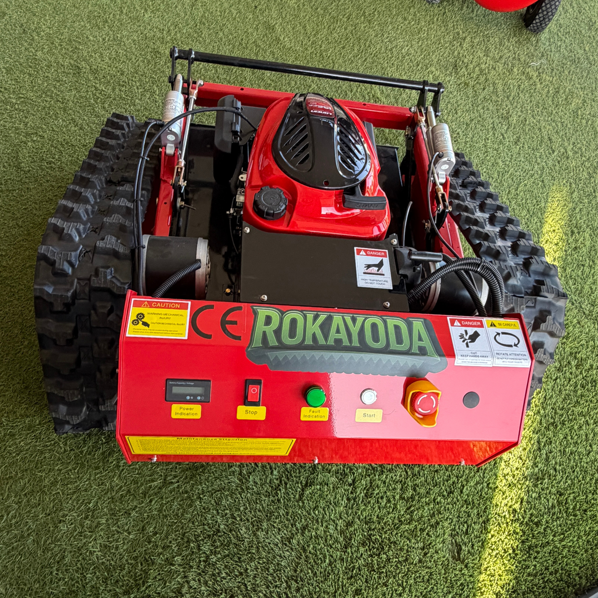Tondeuse à Chenilles Télécommandée Hybride – ROKAYODA