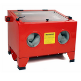 Cabine de sablage - sableuse à manchons microbilleuse 90 litres avec Accessoires