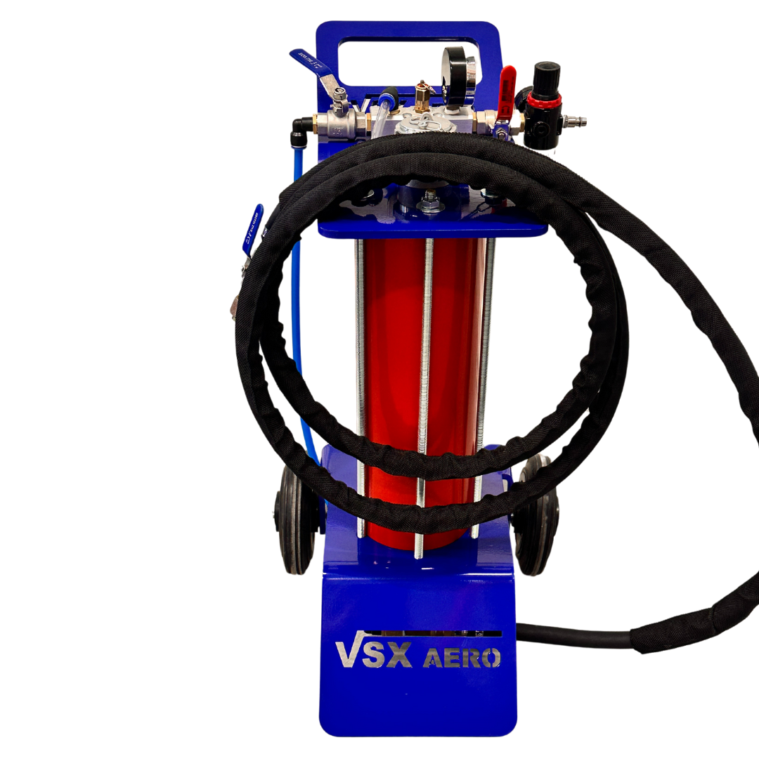 Chorro de arena VSX Air-Gum de 40 litros