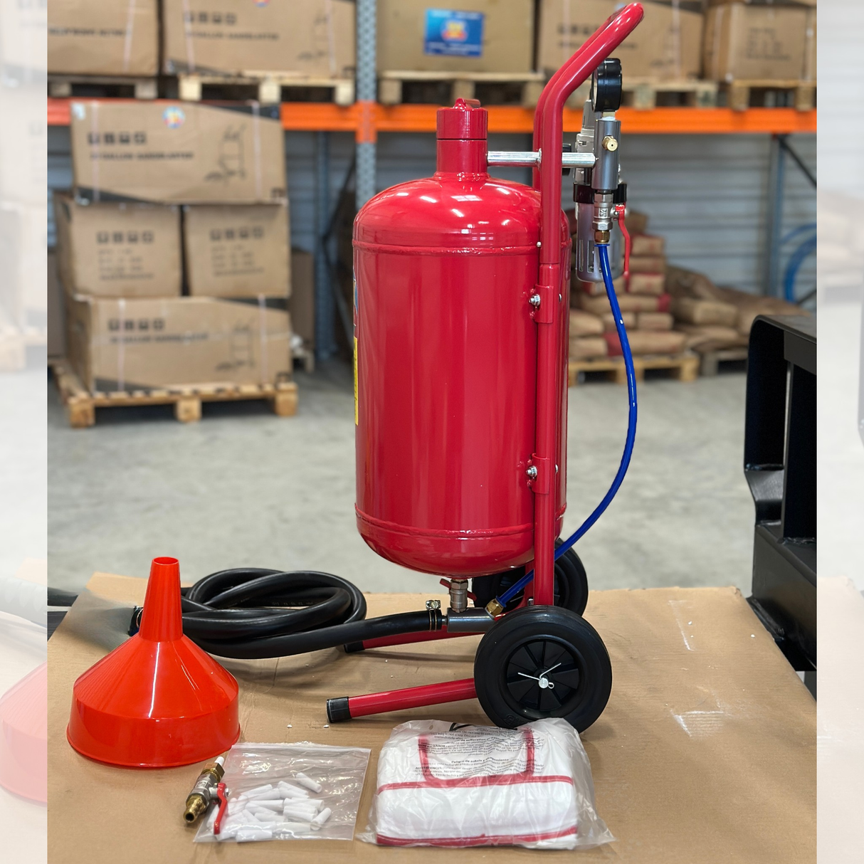 Sableuse aérogommeuse 20 Litres VSX