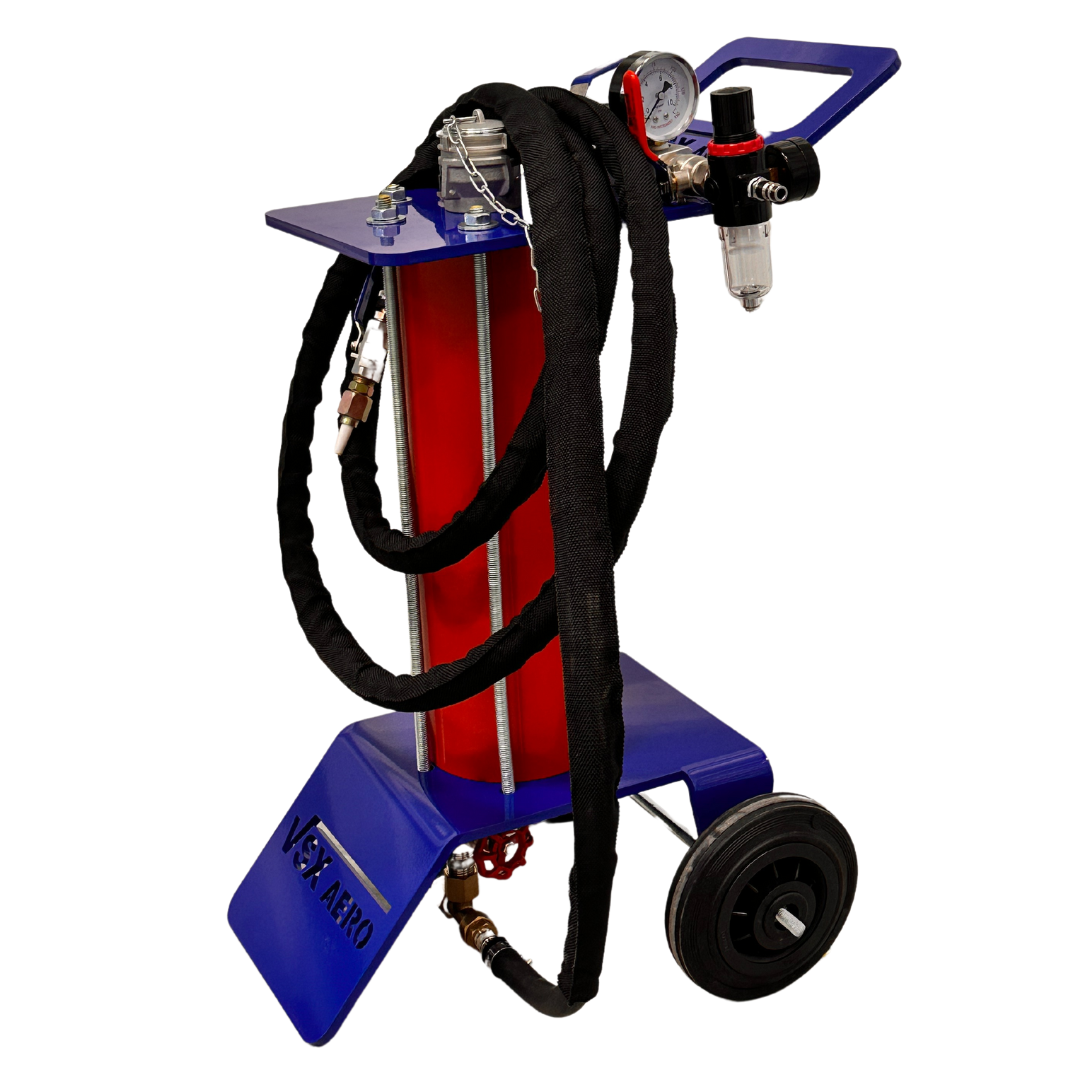 Chorro de arena VSX Air-Gum de 40 litros