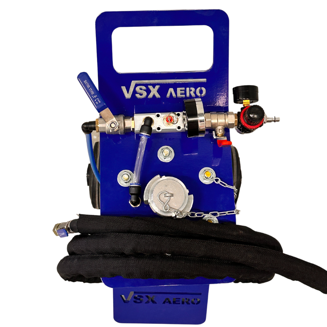 Chorro de arena VSX Air-Gum de 40 litros