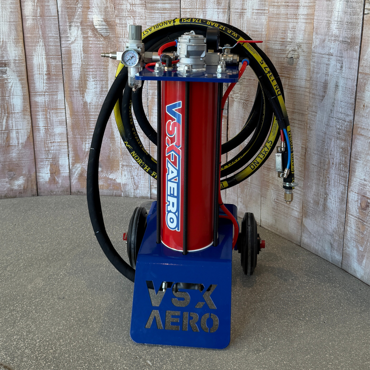 Chorro de arena VSX Air-Gum de 40 litros
