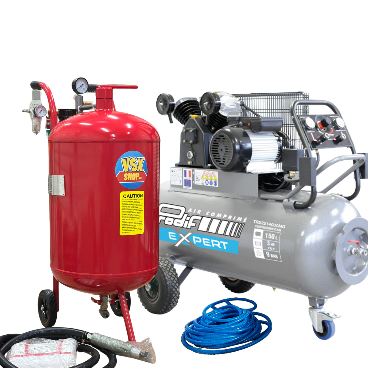 PACK AÉROGOMMAGE 75 Litres