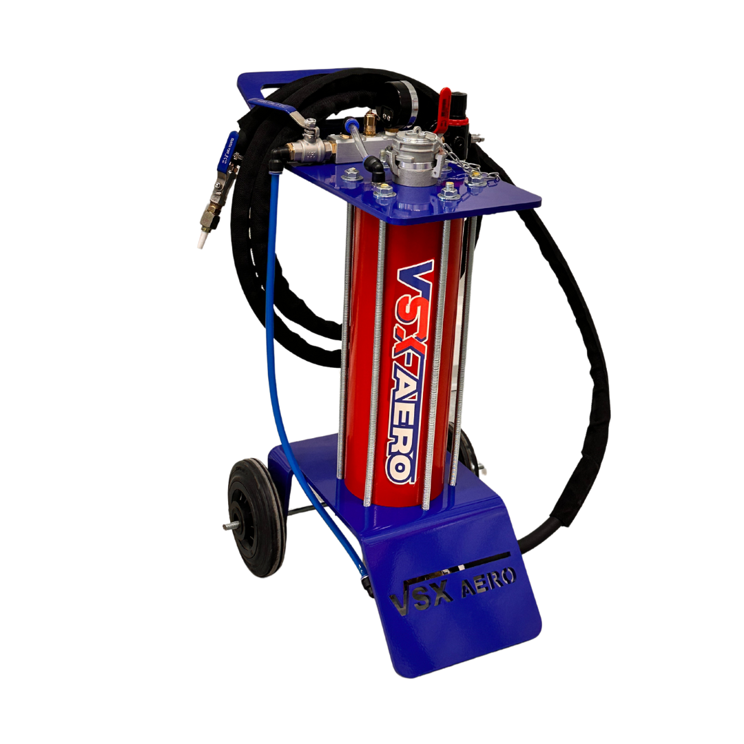 Chorro de arena VSX Air-Gum de 40 litros