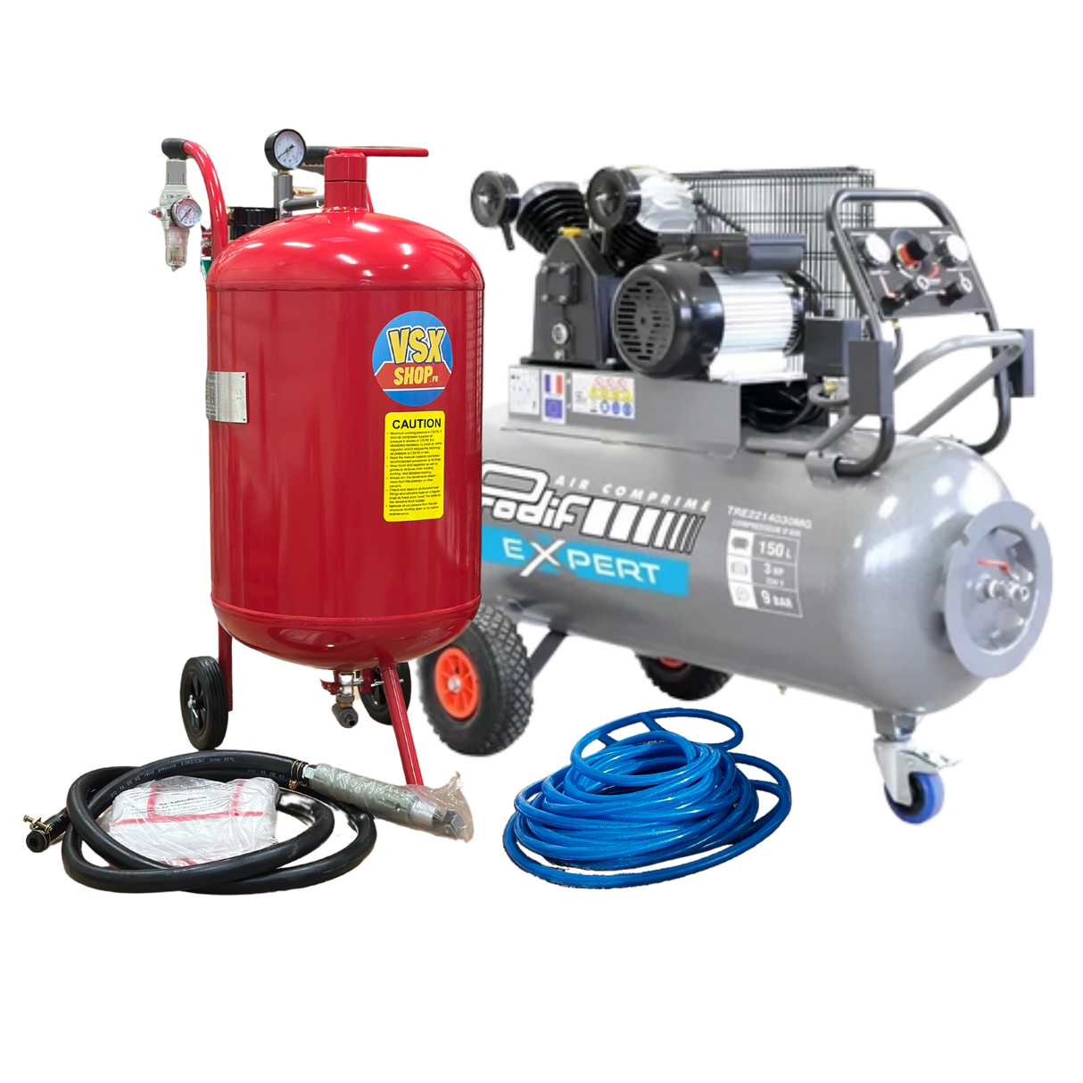 PACK AÉROGOMMAGE 75 Litres