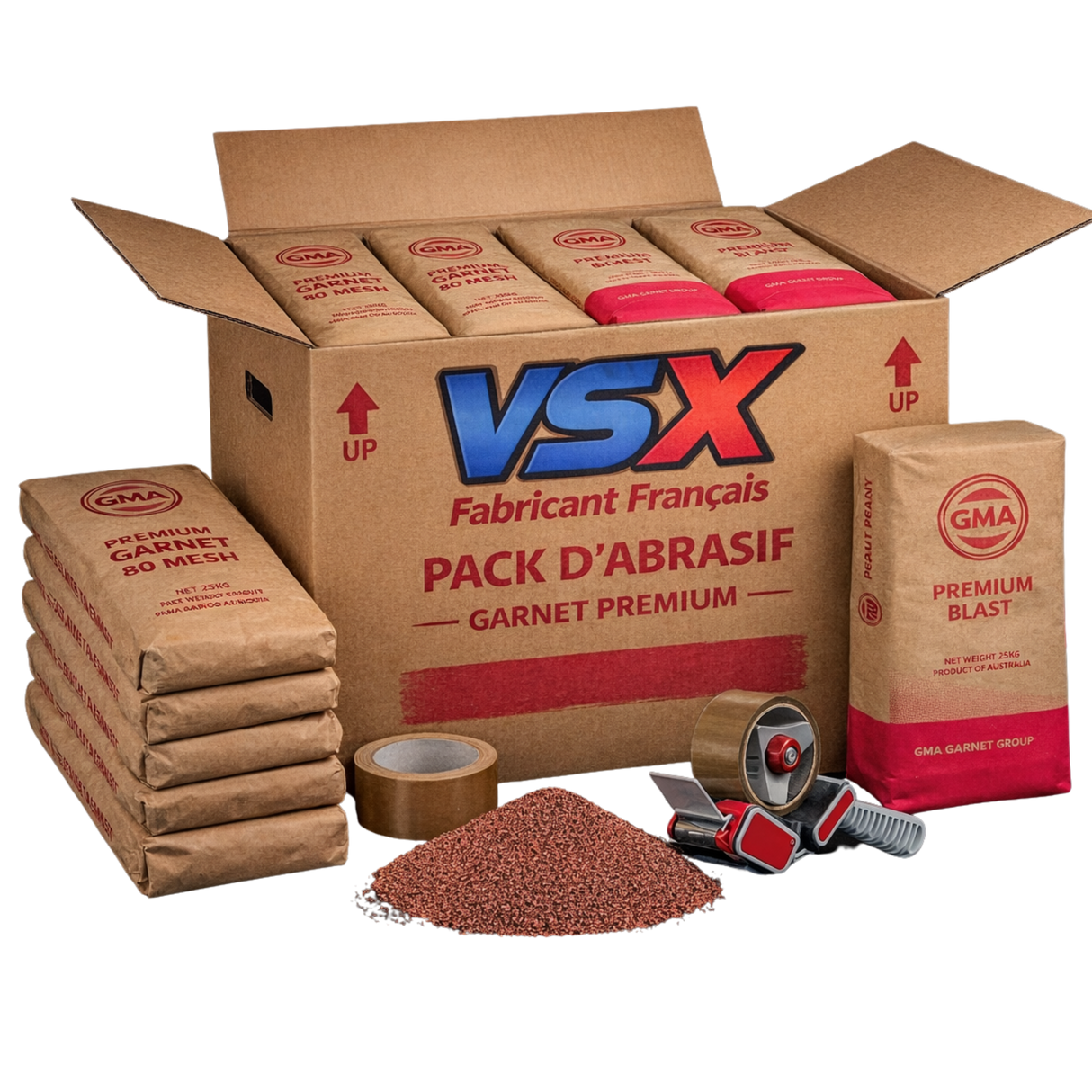 Composez votre pack d'abrasif