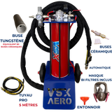 Chorro de arena VSX Air-Gum de 40 litros