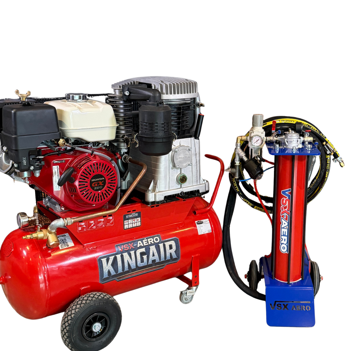 PACCHETTO AEROGRAFO WARRIOR COMPRESSOR